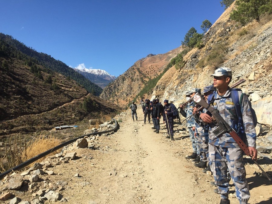 हुम्लामा गाउँस्तर सम्म गस्ती शुरु