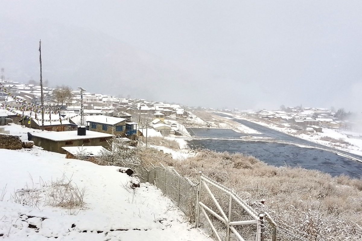 हुम्लामा हवाई सेवा अवरुद्ध