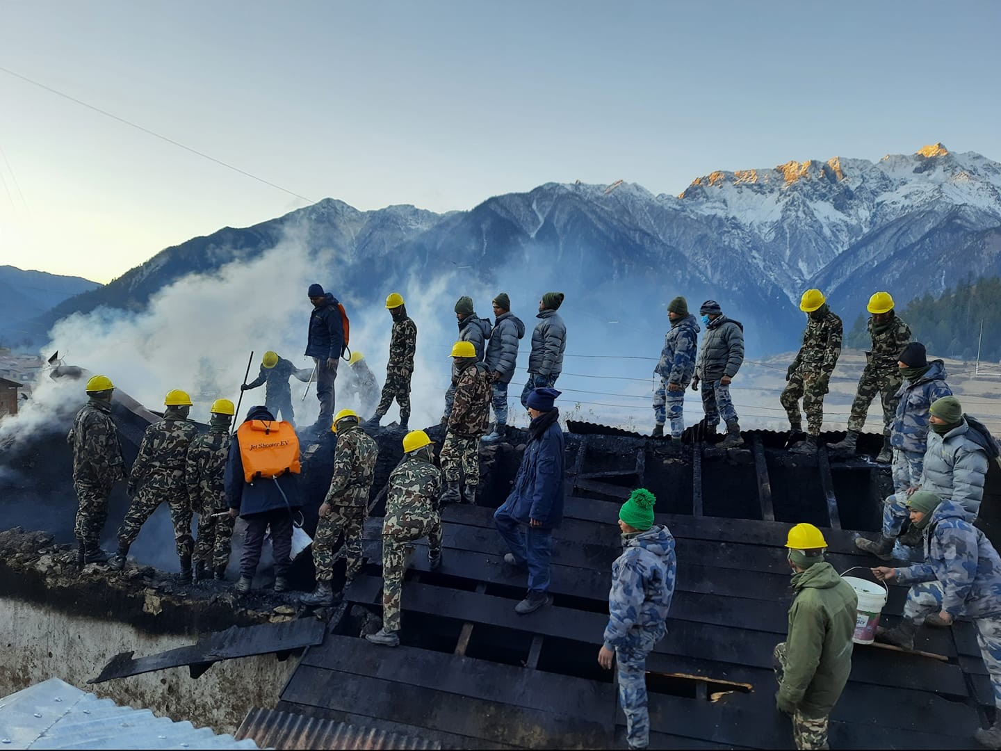 सिमकोट विमानस्थलको आगो नियन्त्रणमा