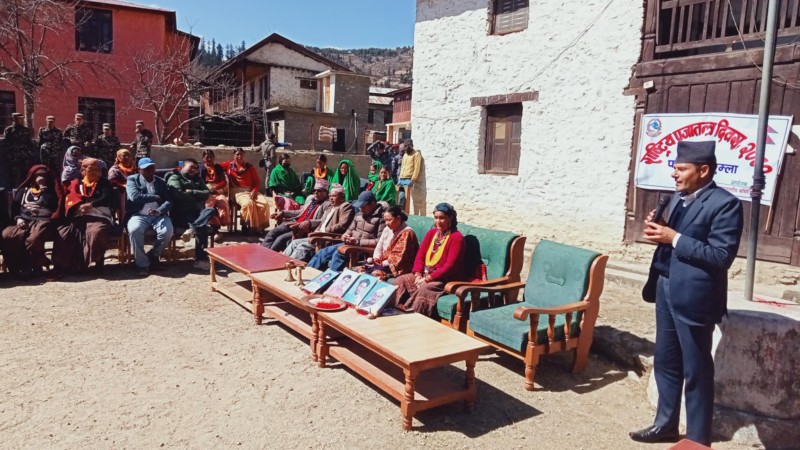 हुम्लामा पनि मनाइयो राष्ट्रिय प्रजातन्त्र दिवस 